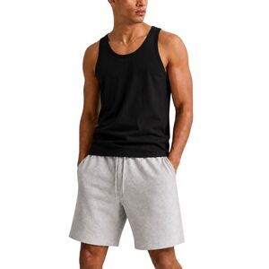 Casual Classics Mens Combed Cotton Regular T-Shirt / Black